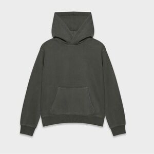 Zara Charcoal Grey Kangaroo Pocket Hoodie Size Large